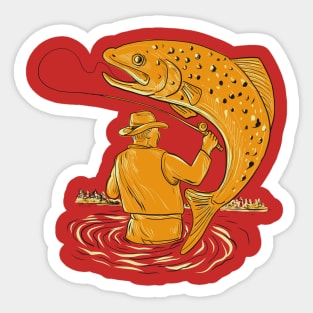 Fishing ! Sticker